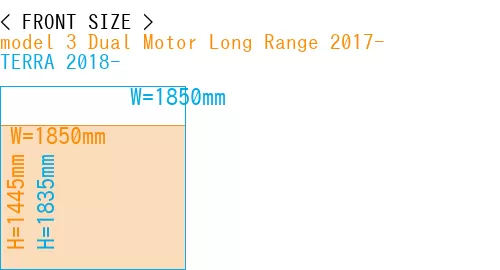 #model 3 Dual Motor Long Range 2017- + TERRA 2018-